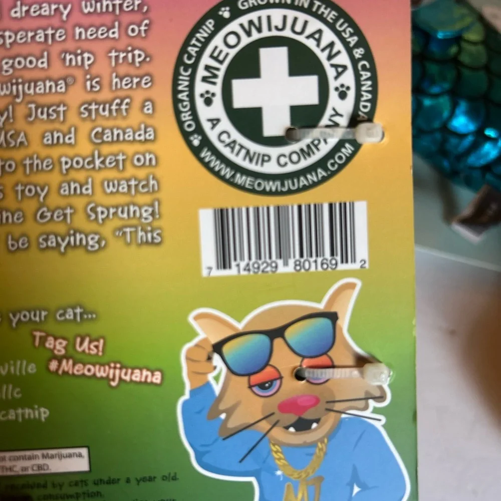 New 5 Cat Toy Catnip bundle